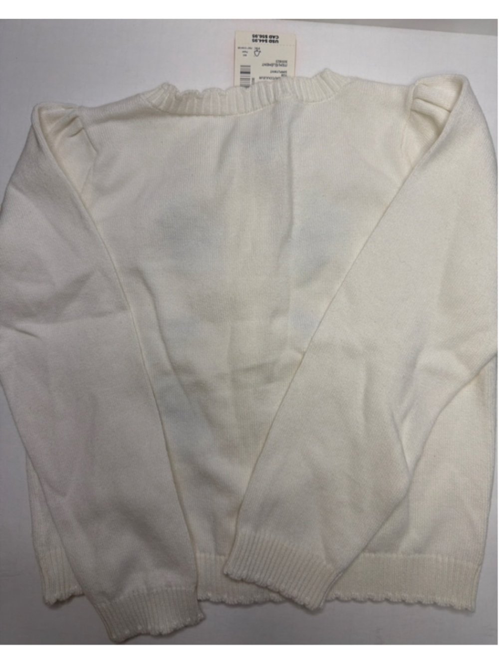 Girls Gymboree White Floral Embroidered Spring Cardigan Sweater 4T NWT - Picture 4 of 4